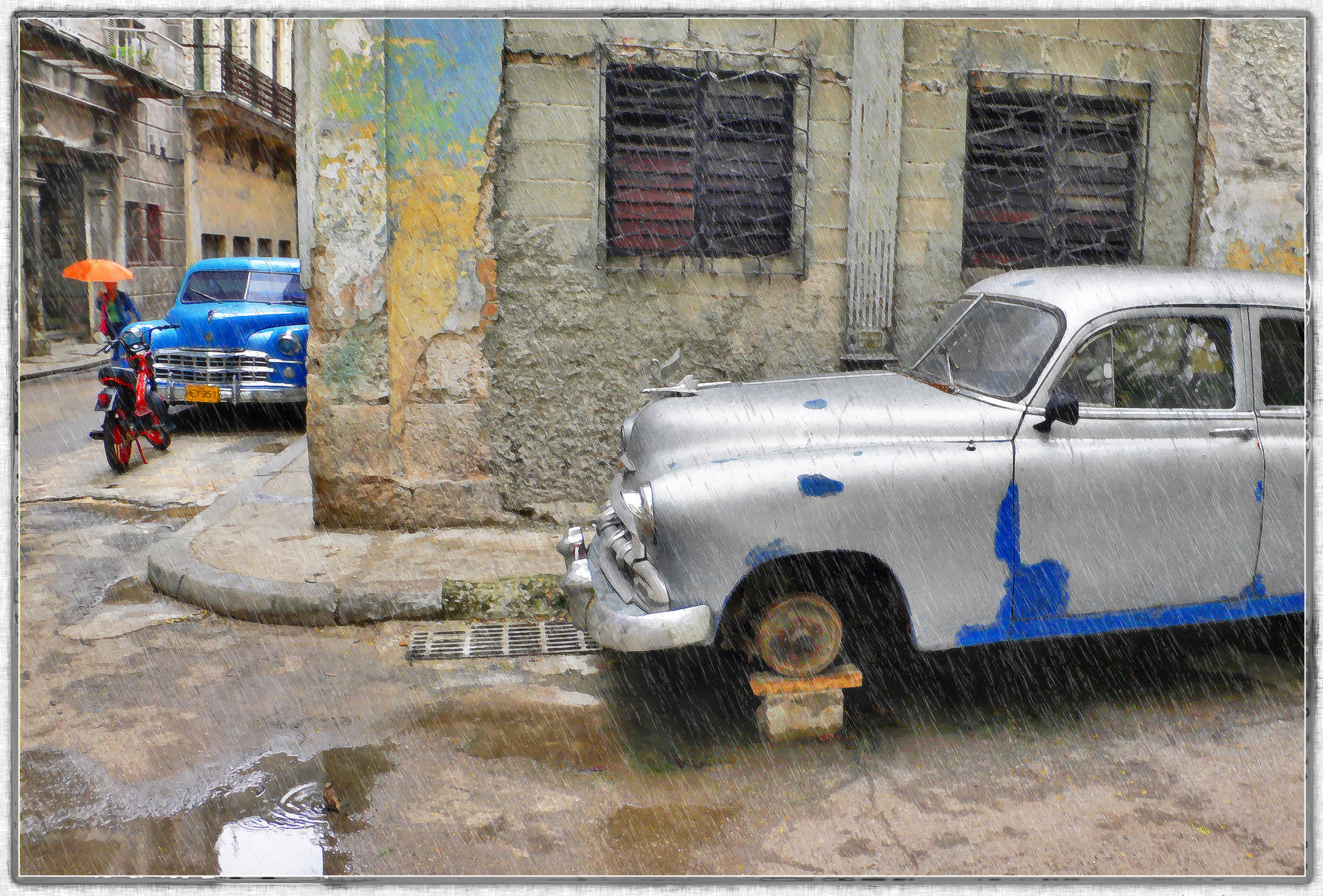 Дождь в старой Гаване